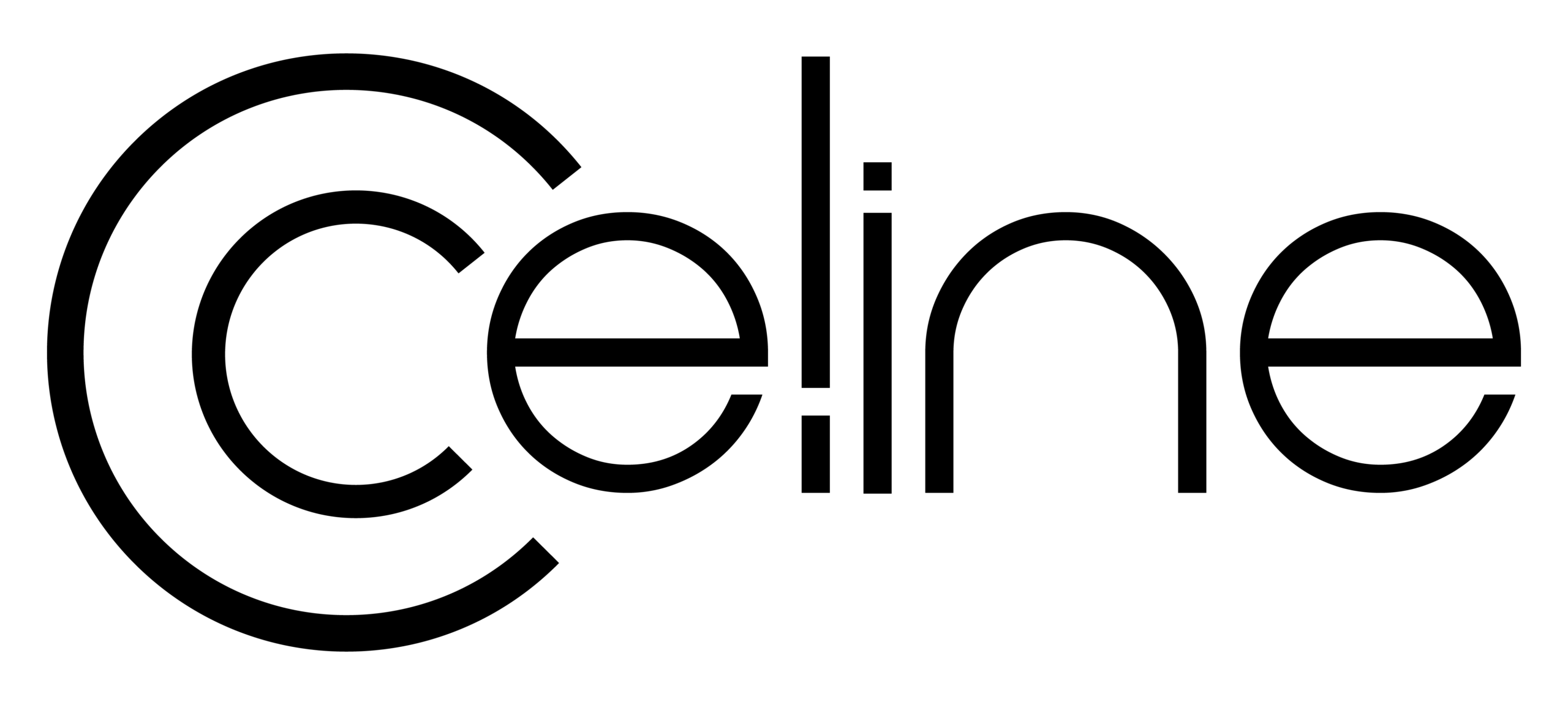 Logo Celine Negativo